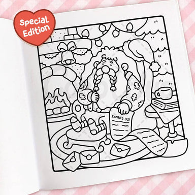 Cozy Christmas Coloring Book - The Bronze Butterfly