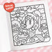 Cozy Christmas Coloring Book - The Bronze Butterfly