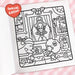 Cozy Christmas Coloring Book - The Bronze Butterfly