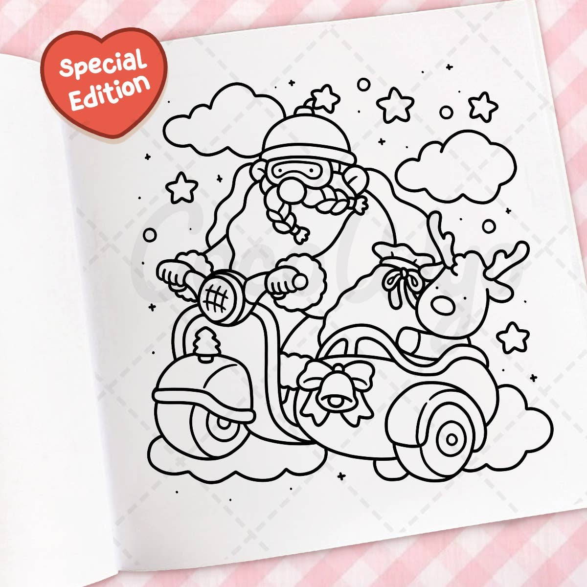 Cozy Christmas Coloring Book - The Bronze Butterfly