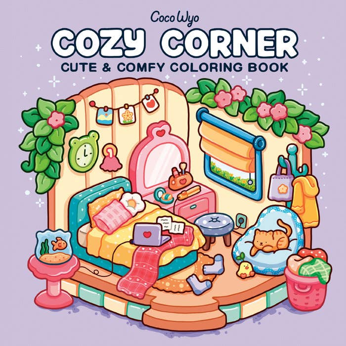 Cozy Corner Coloring Book - The Bronze Butterfly