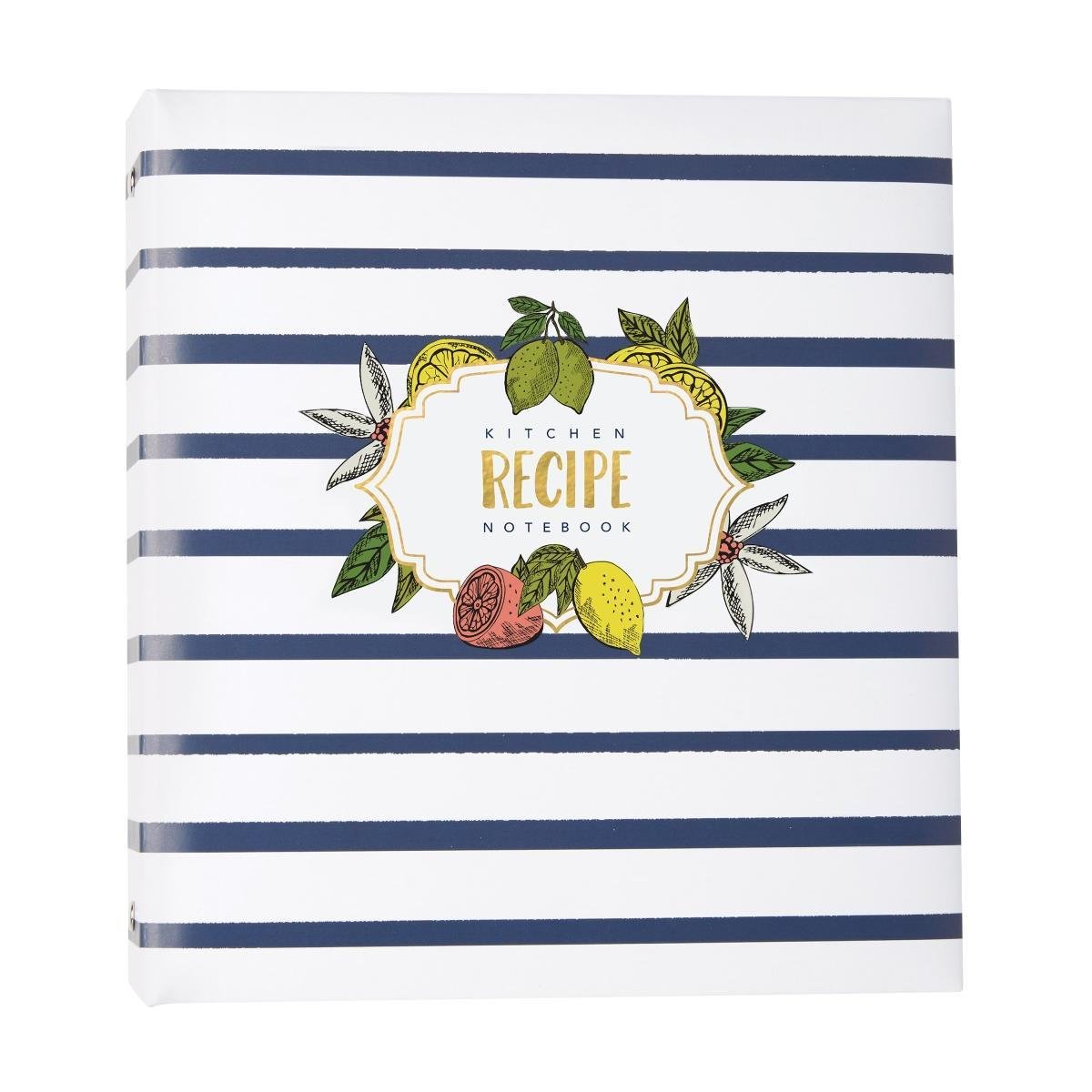 C.R. Gibson Lemon Drop Recipe Notebook - The Bronze Butterfly