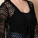 Crochet Cardigan with Tie Front - The Bronze Butterfly