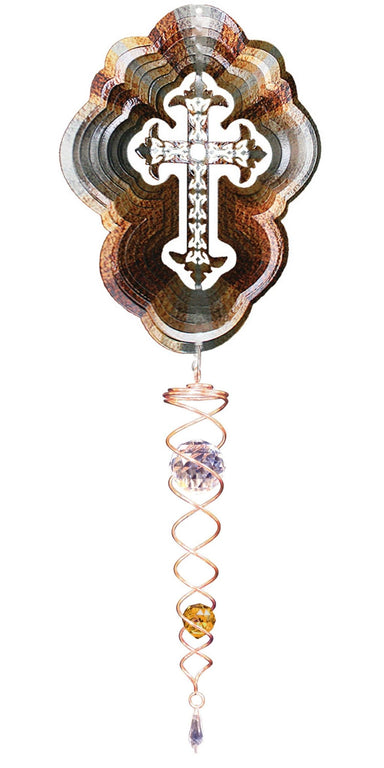Cross - Mini Set Wind Spinner - The Bronze Butterfly