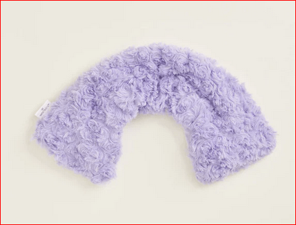 Curly Purple Warmies Neck Wrap - The Bronze Butterfly