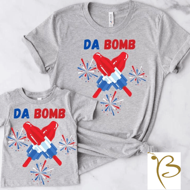 Da Bomb T Shirt - Adult - The Bronze Butterfly