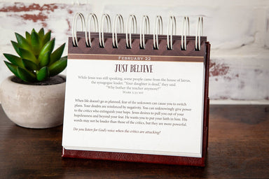 Daily Strength for Men (Perpetual Calendar, Undated) - The Bronze Butterfly