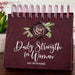 Daily Strength for Women (Perpetual Calendar) - The Bronze Butterfly