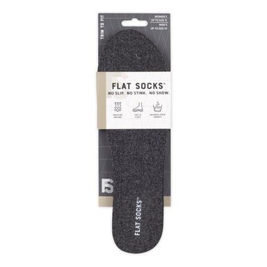 Dark Heather Grey FLAT SOCKS - The Bronze Butterfly