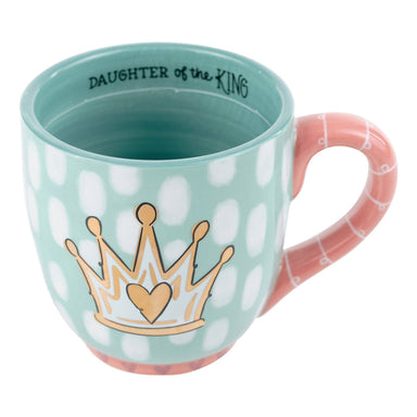 Daughter Of The King Crown Mug - The Bronze Butterfly