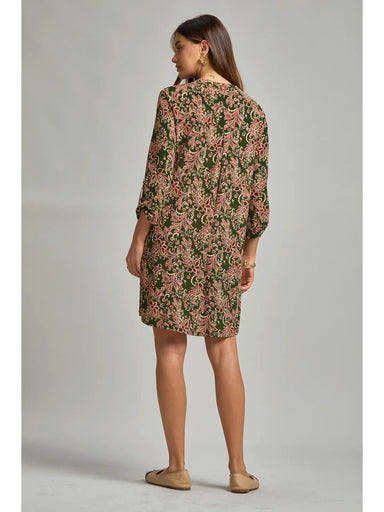 Dear Scarlett A Line Dress w/ Pockets - The Bronze Butterfly