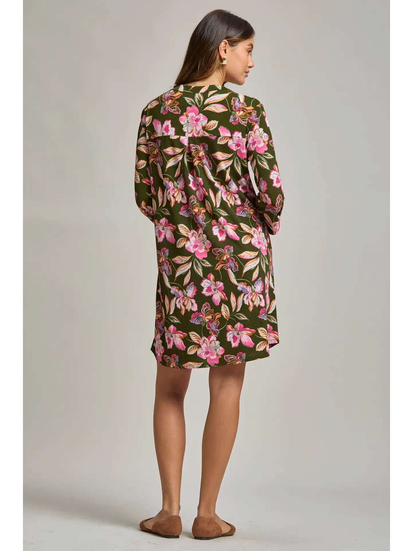 Dear Scarlett A Line Dress w/ Pockets - The Bronze Butterfly