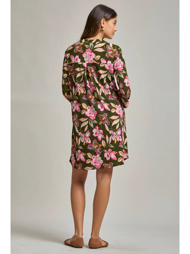 Dear Scarlett A Line Dress w/ Pockets - The Bronze Butterfly