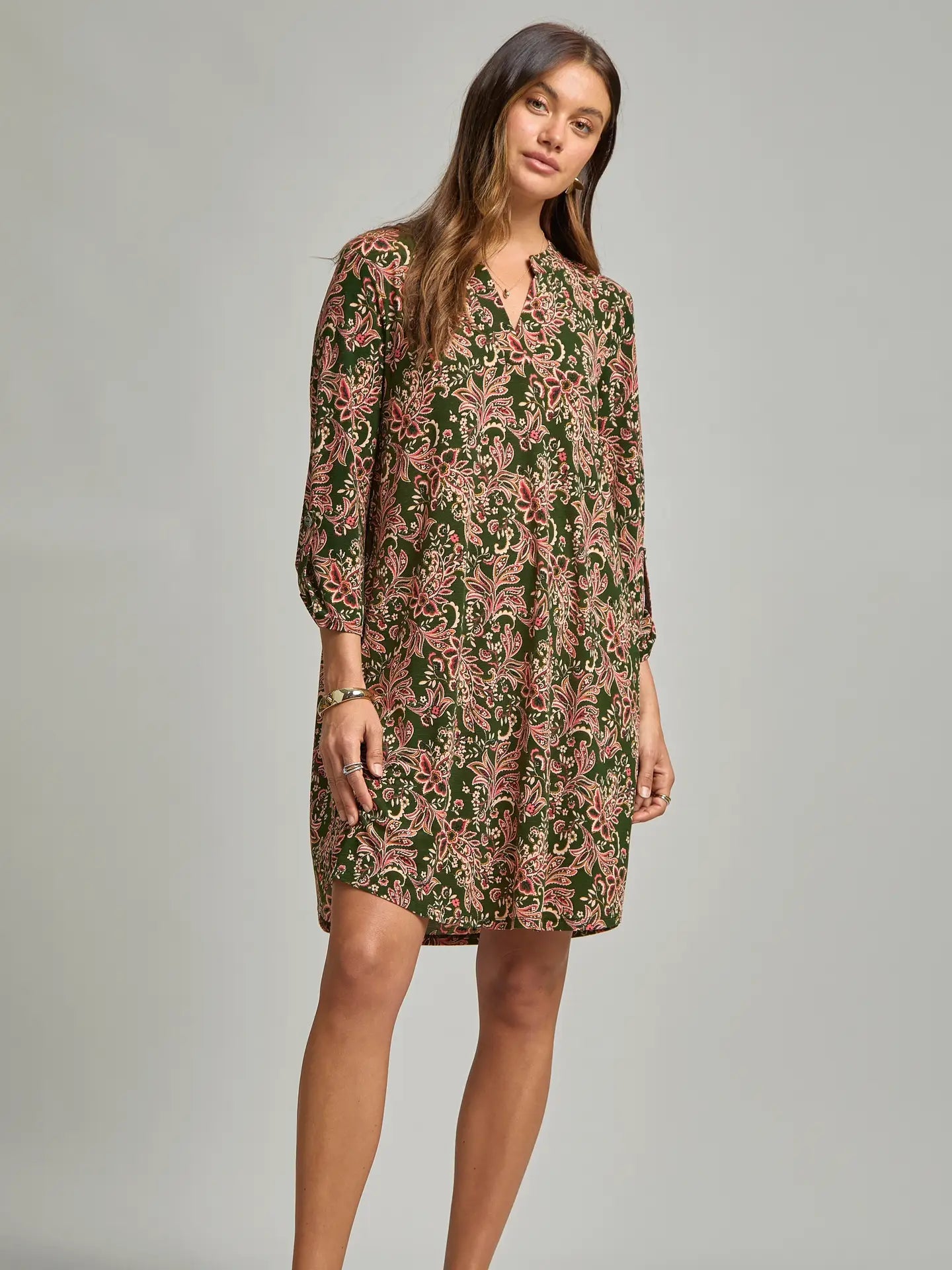 Dear Scarlett A Line Dress w/ Pockets - The Bronze Butterfly