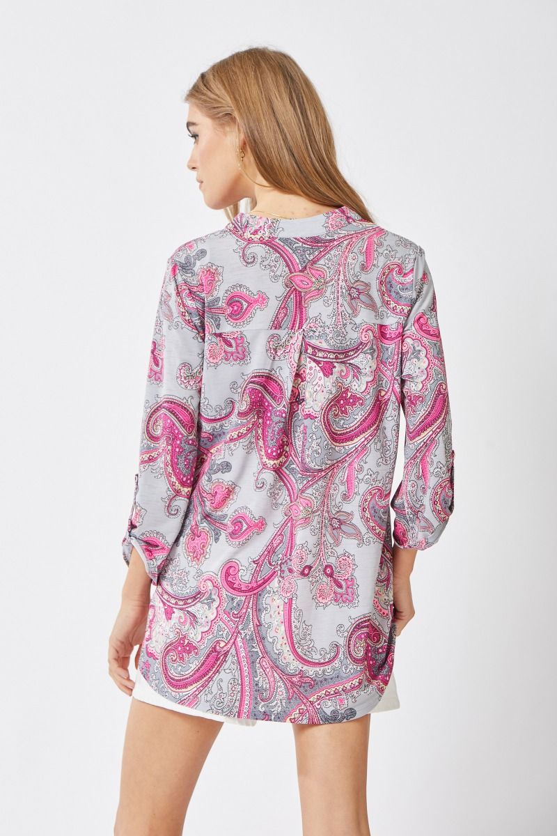 Dear Scarlett Lizzy Grey PInk - The Bronze Butterfly