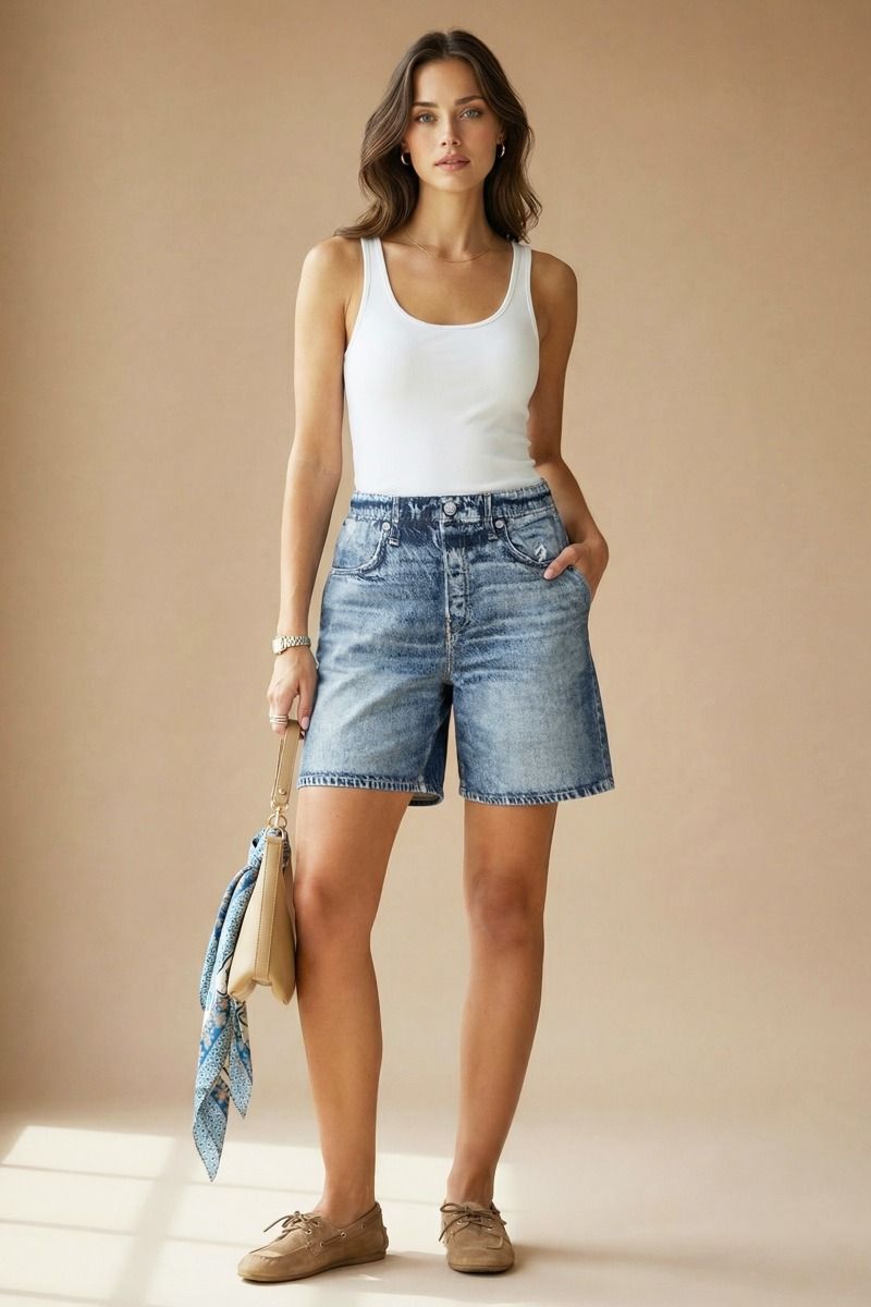 Dear Scarlett Zenim Shorts - The Bronze Butterfly