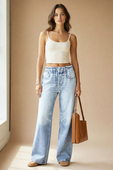 Dear Scarlett Zenim Wide Leg Pants - The Bronze Butterfly