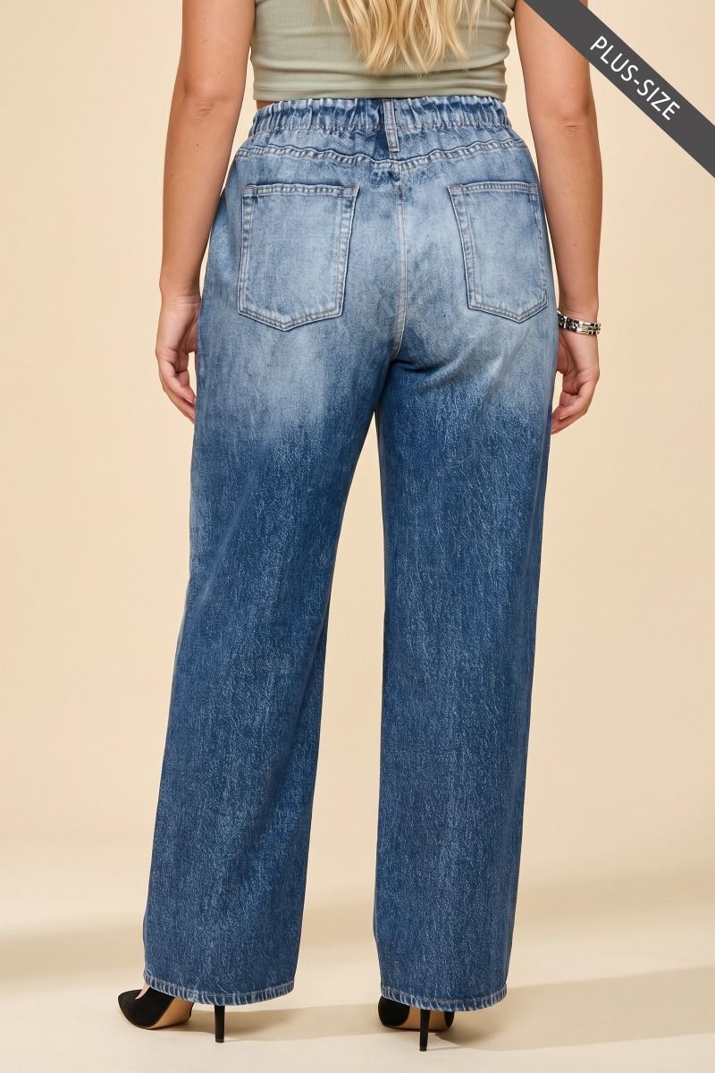 Dear Scarlett Zenim Wide Leg Pants - Plus Size - The Bronze Butterfly