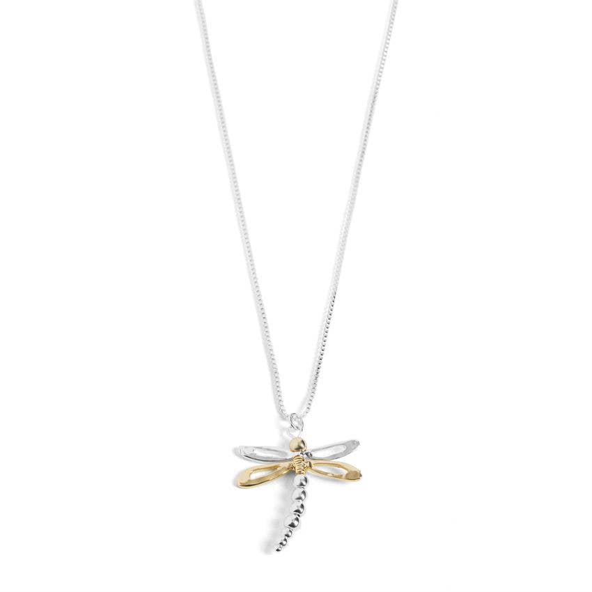 Dragonfly Necklace - The Bronze Butterfly