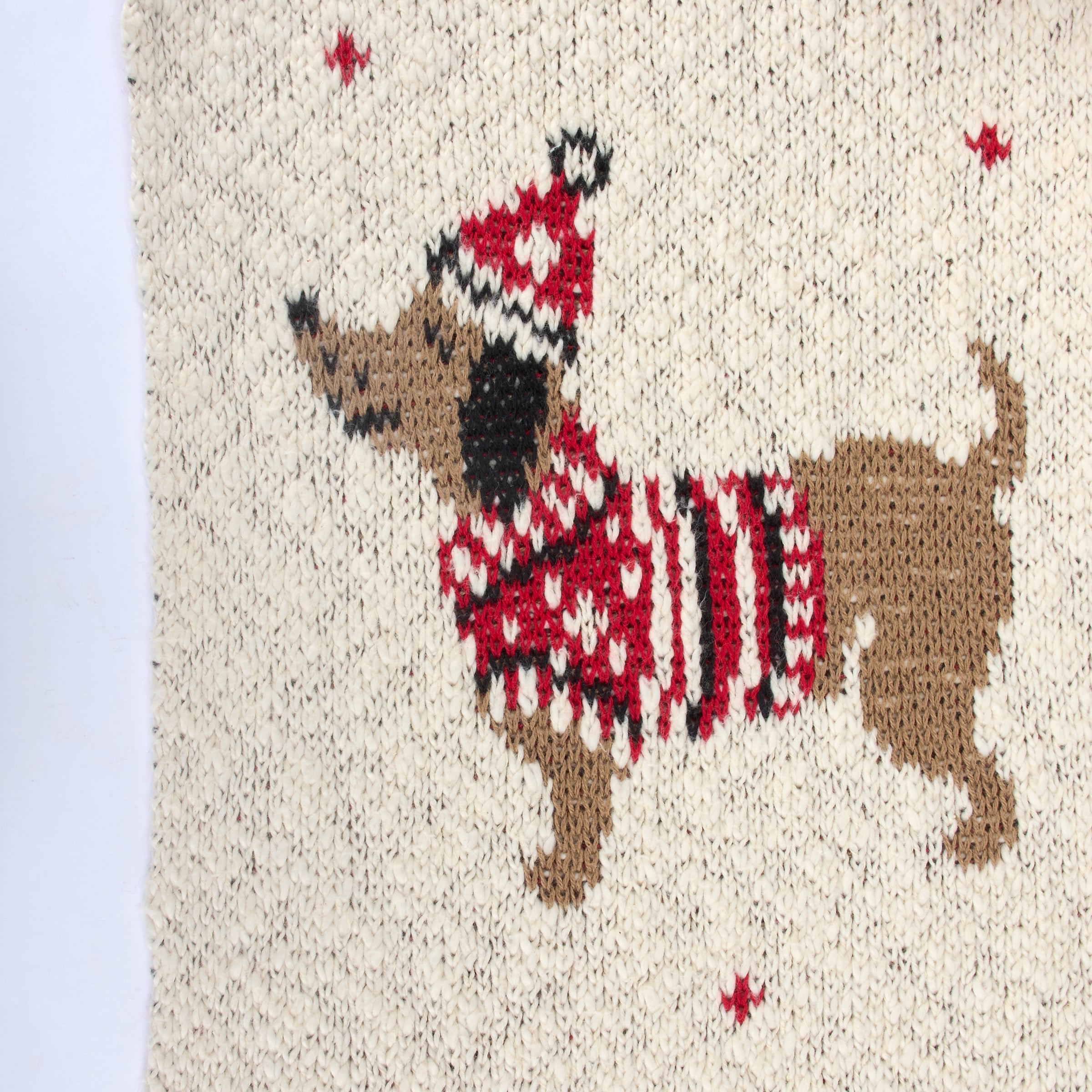 Winter Dachshund throw