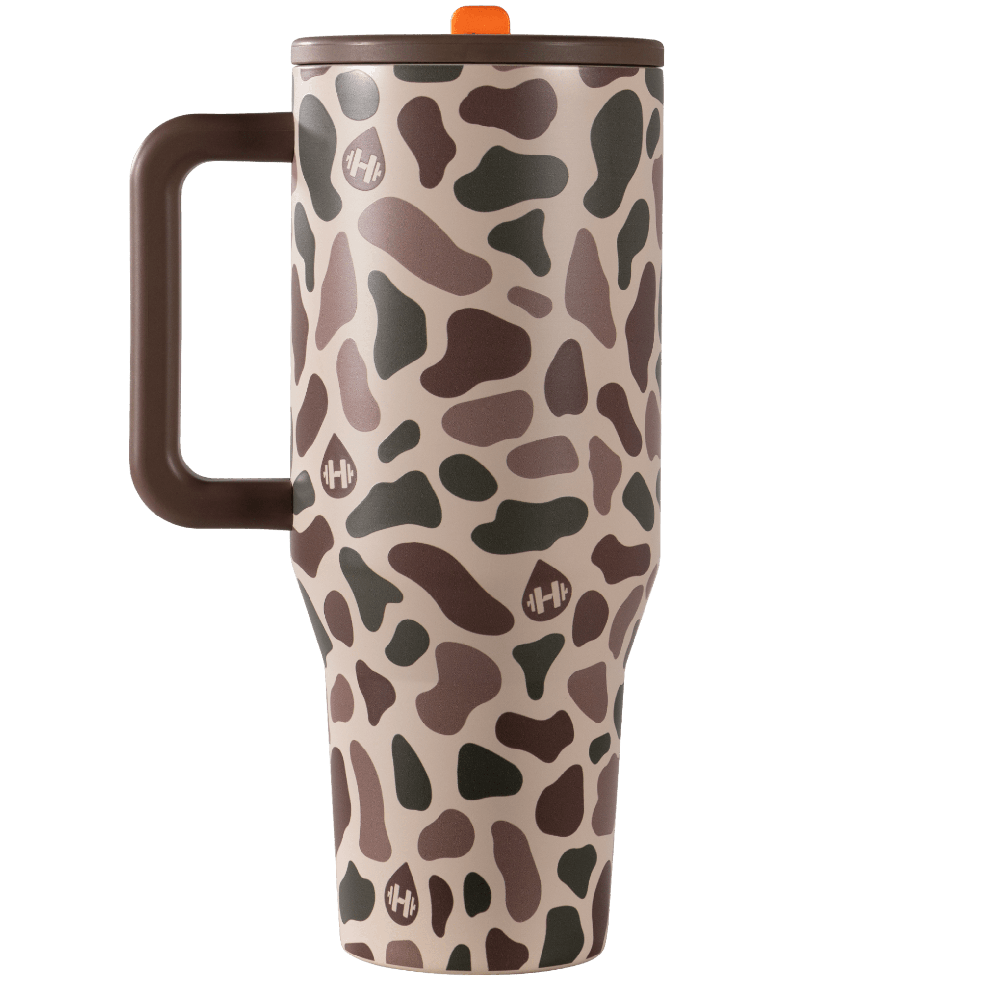 Duck Camo HydroJug 40 oz Traveler Tumbler - The Bronze Butterfly