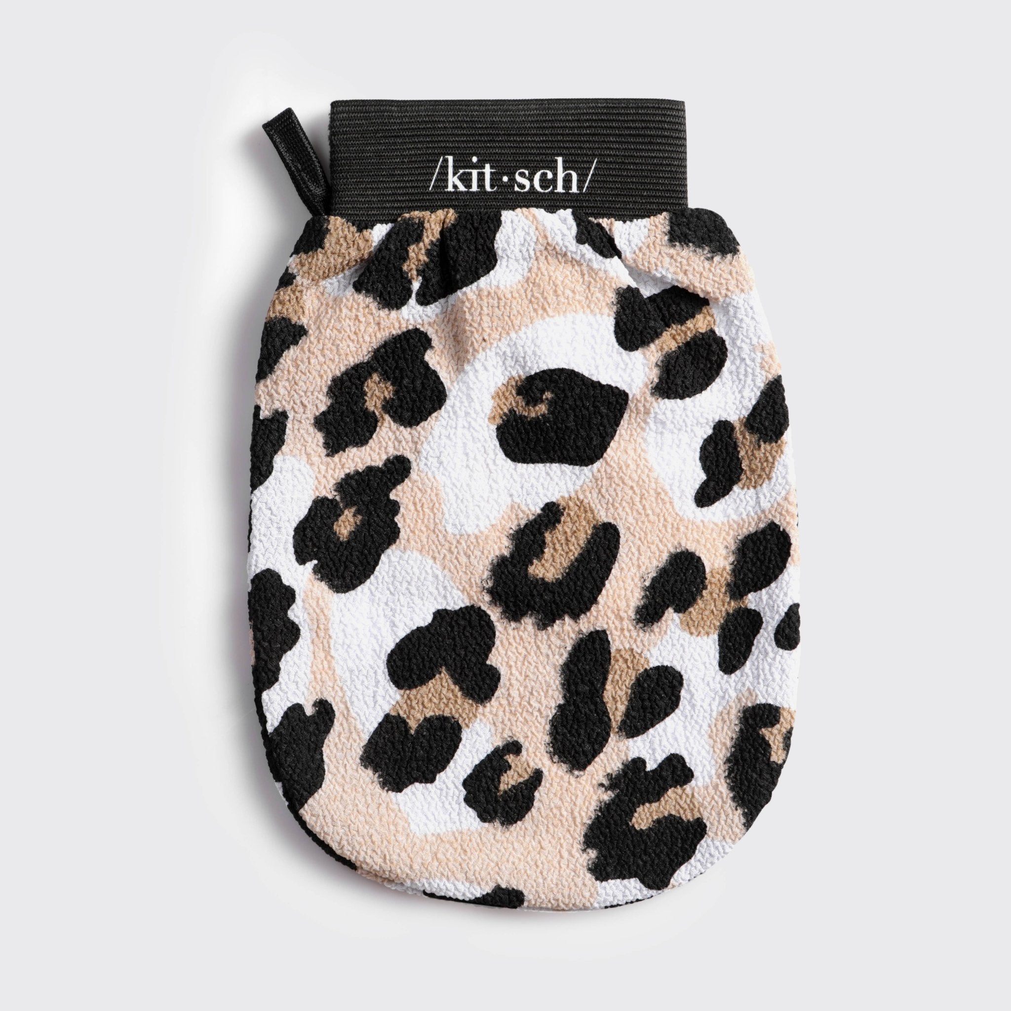 Eco - Friendly Exfoliating Glove - Leopard - The Bronze Butterfly