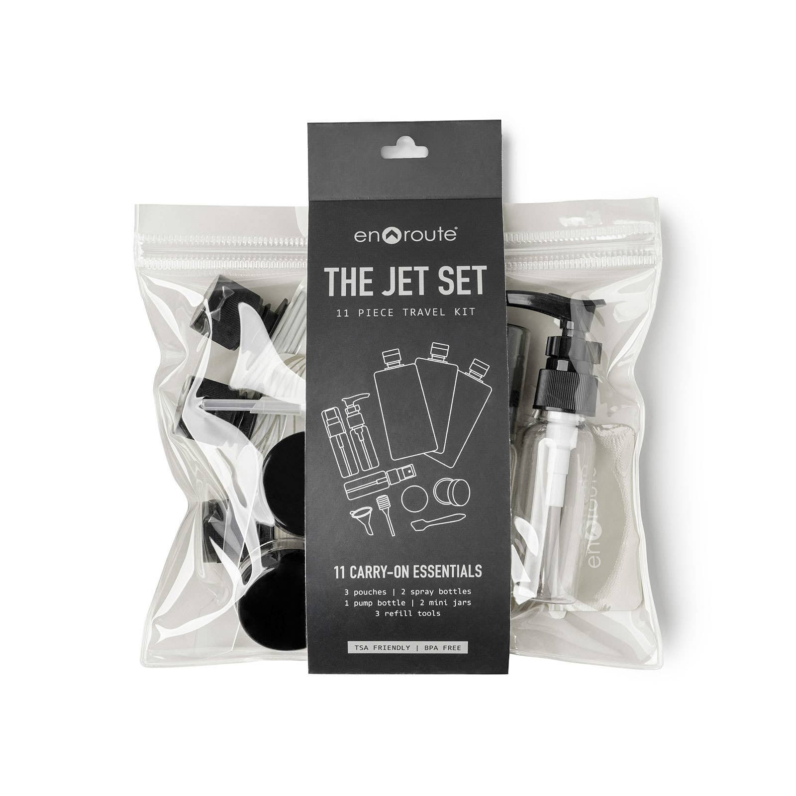 En Route The Jet Set Travel Kit - The Bronze Butterfly