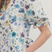 ENTRO FLORAL MINI COLLAR DRESS - The Bronze Butterfly