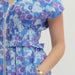 Entro Floral Printed Midi Dress - The Bronze Butterfly