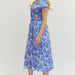 Entro Floral Printed Midi Dress - The Bronze Butterfly