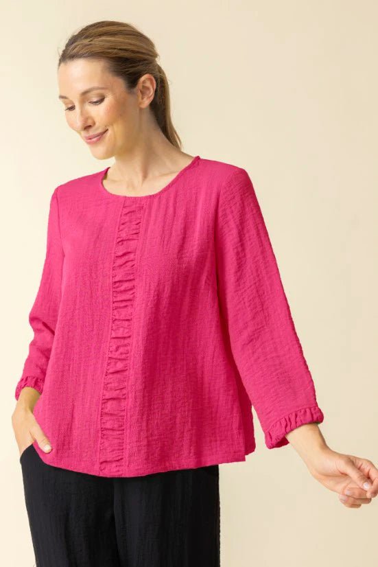 Express Travel Cindy Top - The Bronze Butterfly