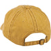 Faith Over Fear Embroidered Baseball Cap | Golden Yellow - The Bronze Butterfly