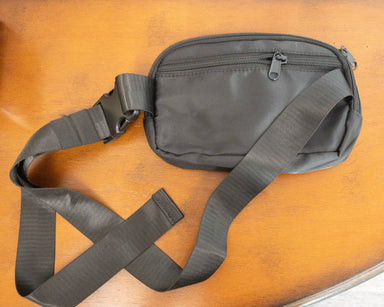FANNY BUM BAG - BLACK - The Bronze Butterfly