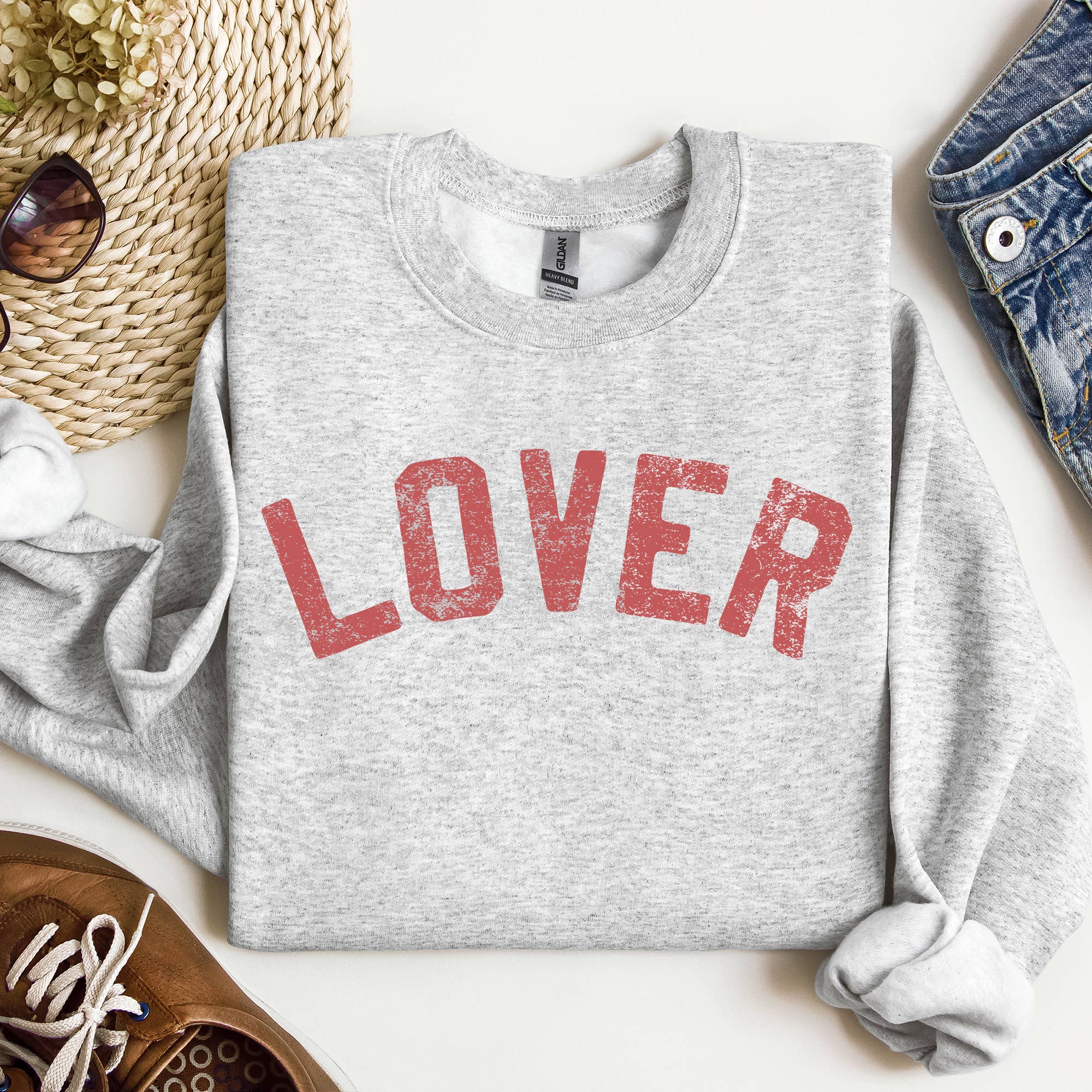 Lover Crewneck Sweatshirt, Valentine's Day Shirt