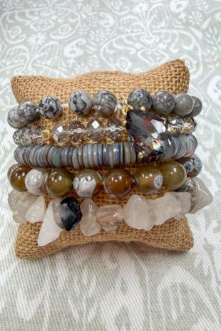 Firenza Five-Strand Bracelet Set | Dylan Jewelry - The Bronze Butterfly