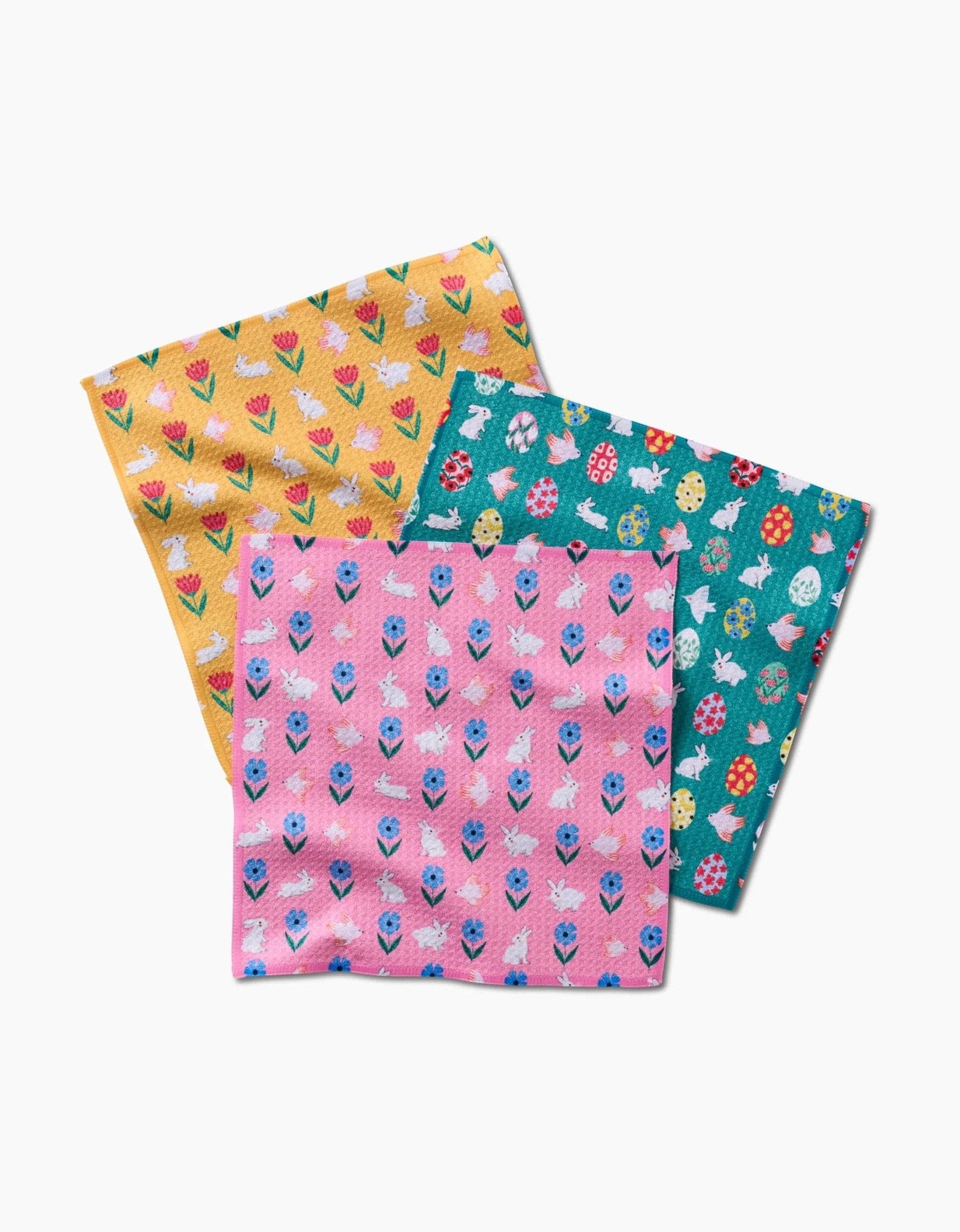 Floral Easter Parade Dishcloth Set - The Bronze Butterfly