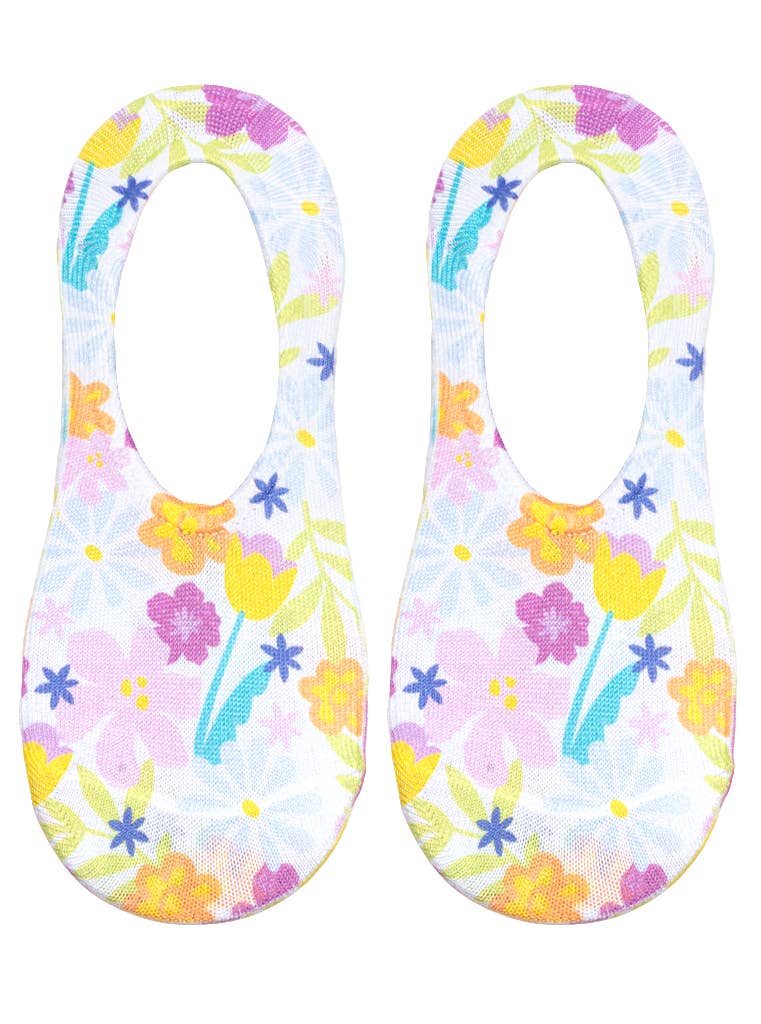 Flower Bloom Liner Socks - The Bronze Butterfly