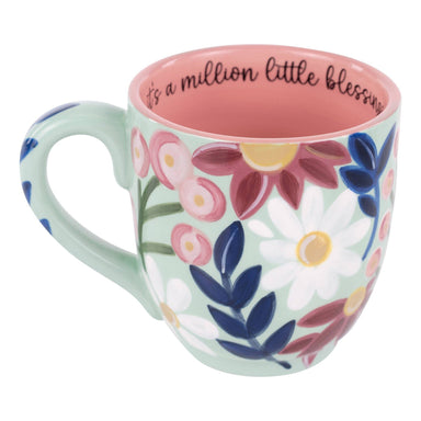 Flower Garden Friend Mug - The Bronze Butterfly