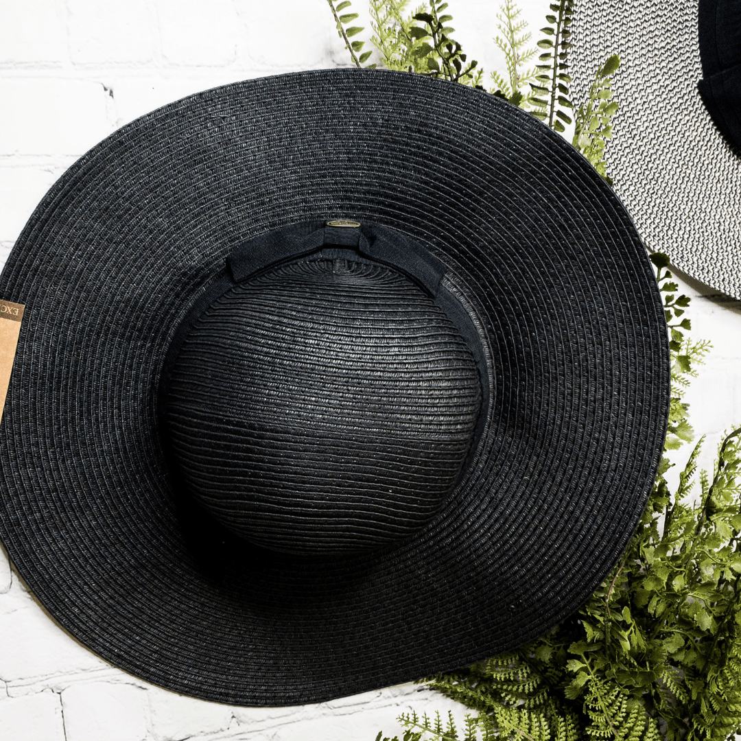 Foldable Straw C.C Sunhat - The Bronze Butterfly