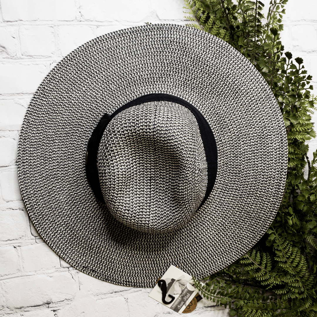 Foldable Straw C.C Sunhat - The Bronze Butterfly