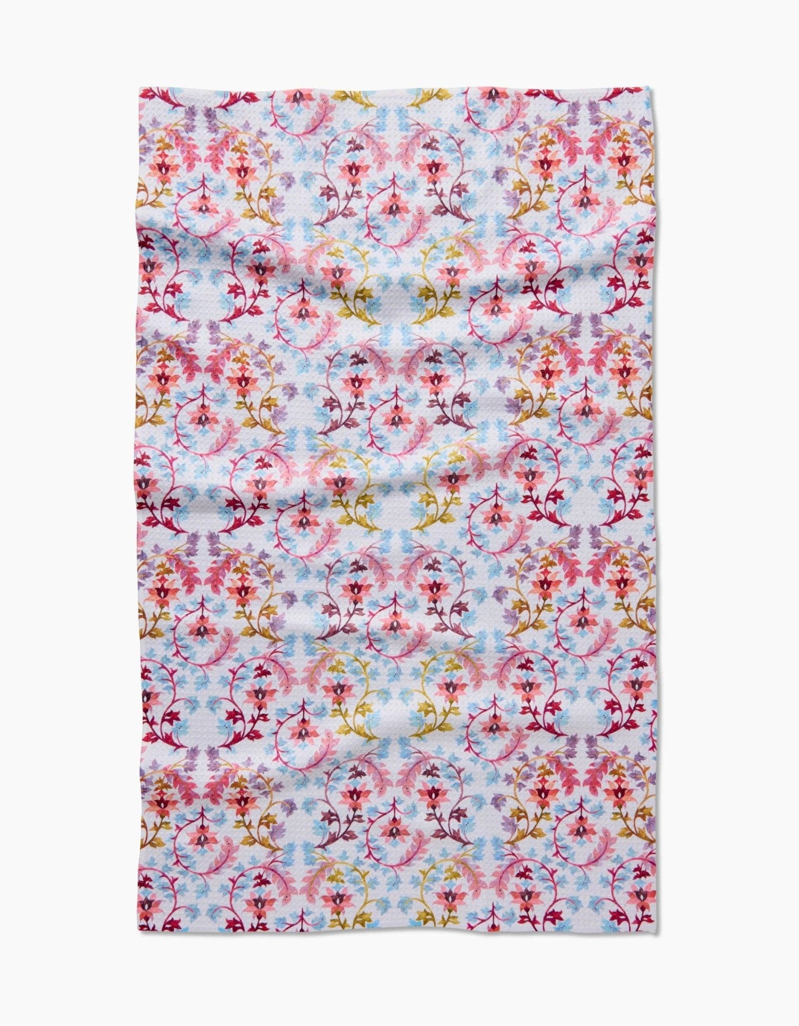 Folk Tapestry Tea Towel - The Bronze Butterfly