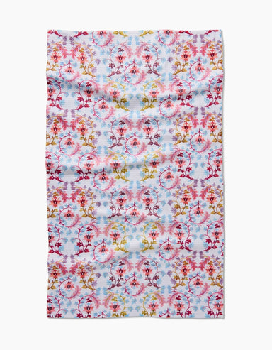 Folk Tapestry Tea Towel - The Bronze Butterfly