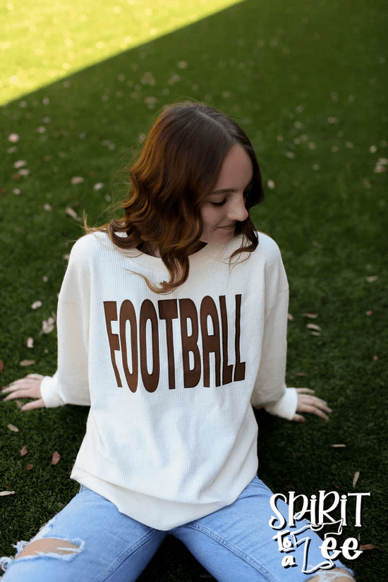 Football Cozycord Sweatshirt - The Bronze Butterfly