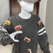 Football Sequin Sweatshirt - The Bronze Butterfly