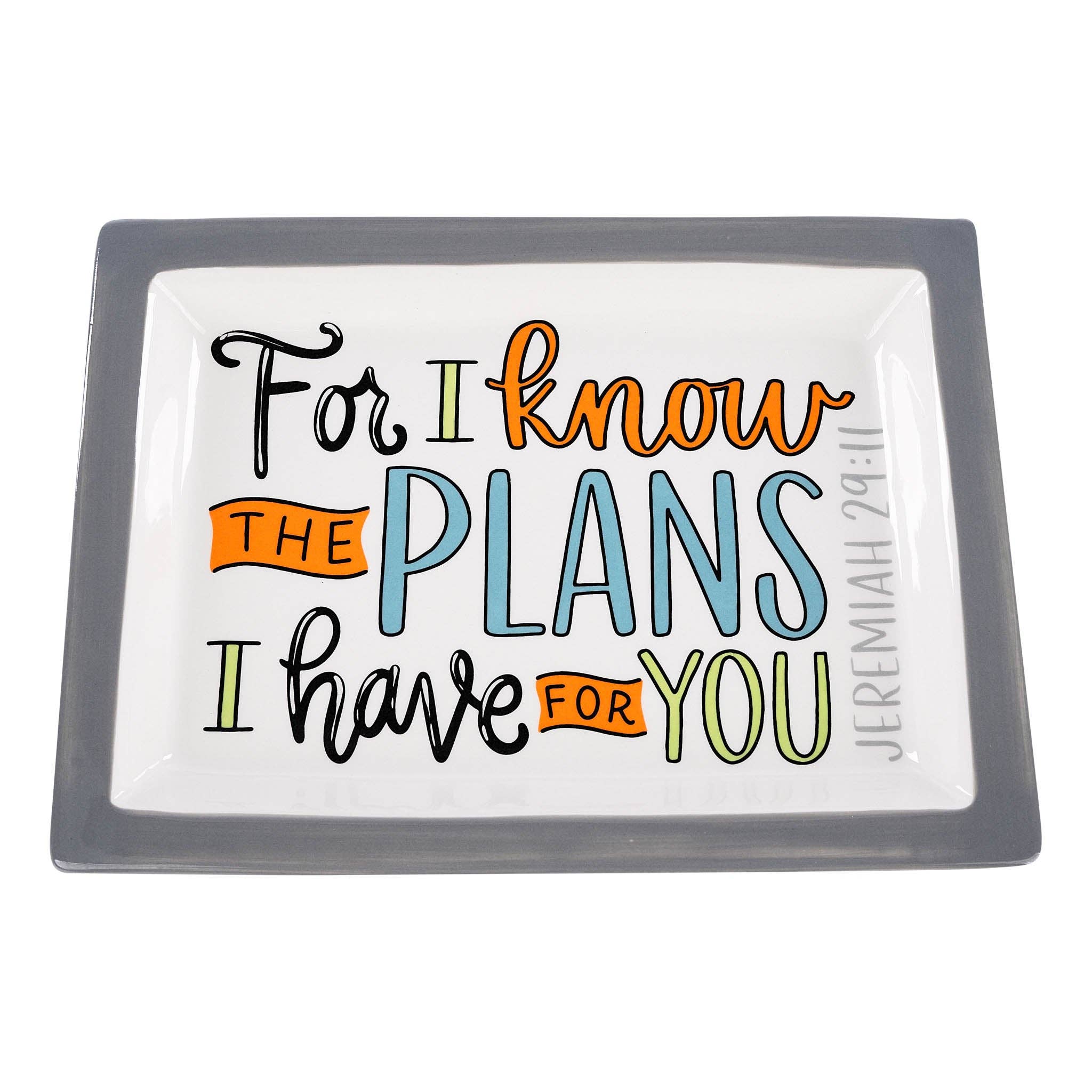 For I know the plans Trinket Tray - The Bronze Butterfly