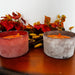 Frosted Glass Bowl Candle in Pumpkin Spice - The Bronze Butterfly