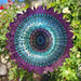 Galactic Mandala - Large Wind Spinner - The Bronze Butterfly