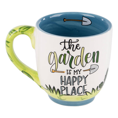 Garden is my Happy Place Mug - The Bronze Butterfly