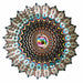 Gazing Mandala - Large Wind Spinner - The Bronze Butterfly
