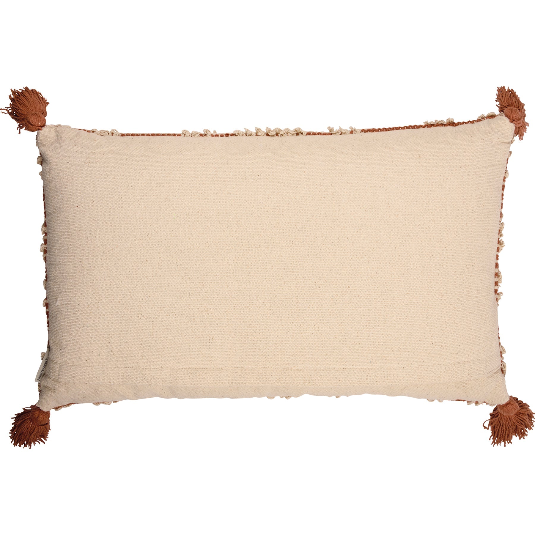 Geometric Diamonds w/ Fringe Pillow - The Bronze Butterfly